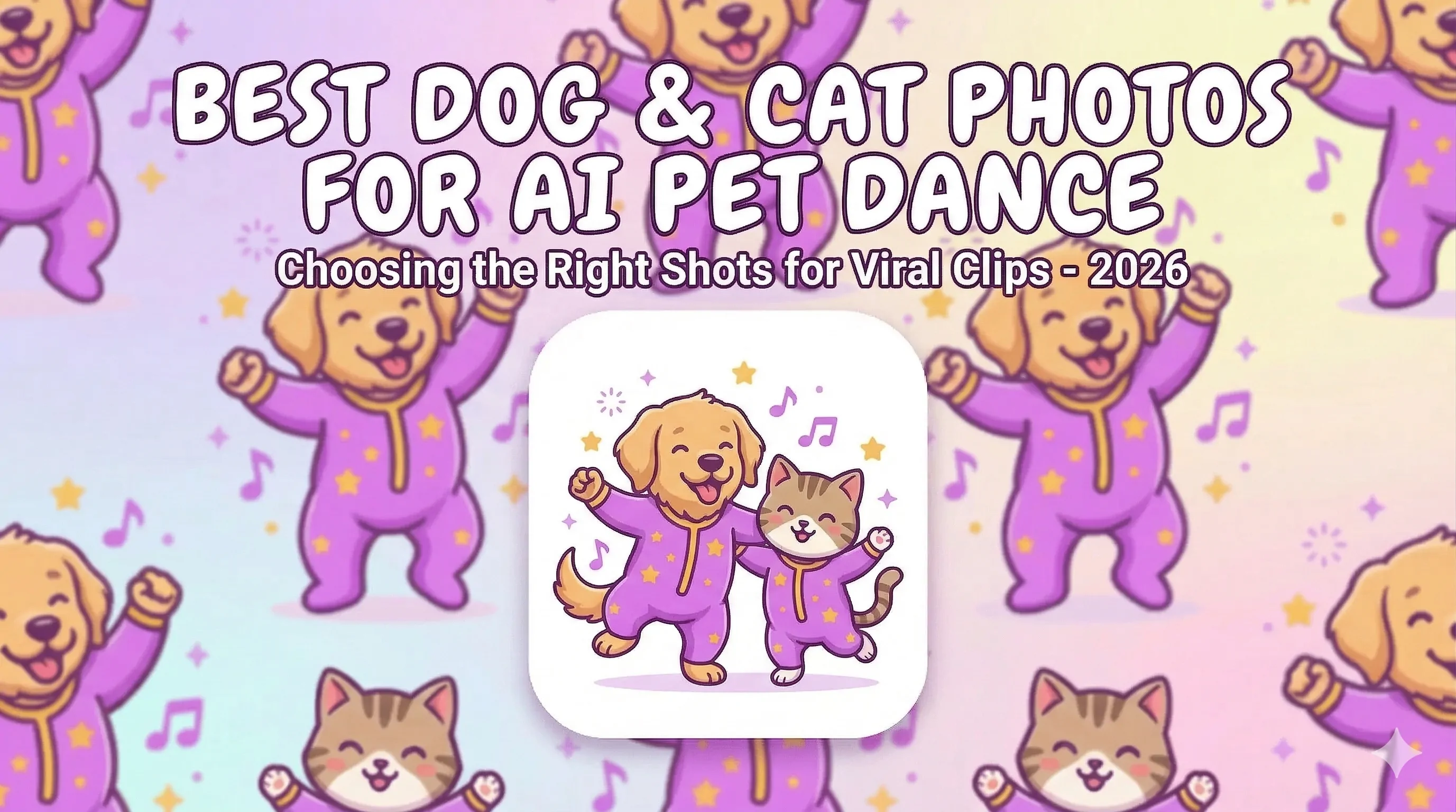 Best Dog and Cat Photos for AI Pet Dance Videos