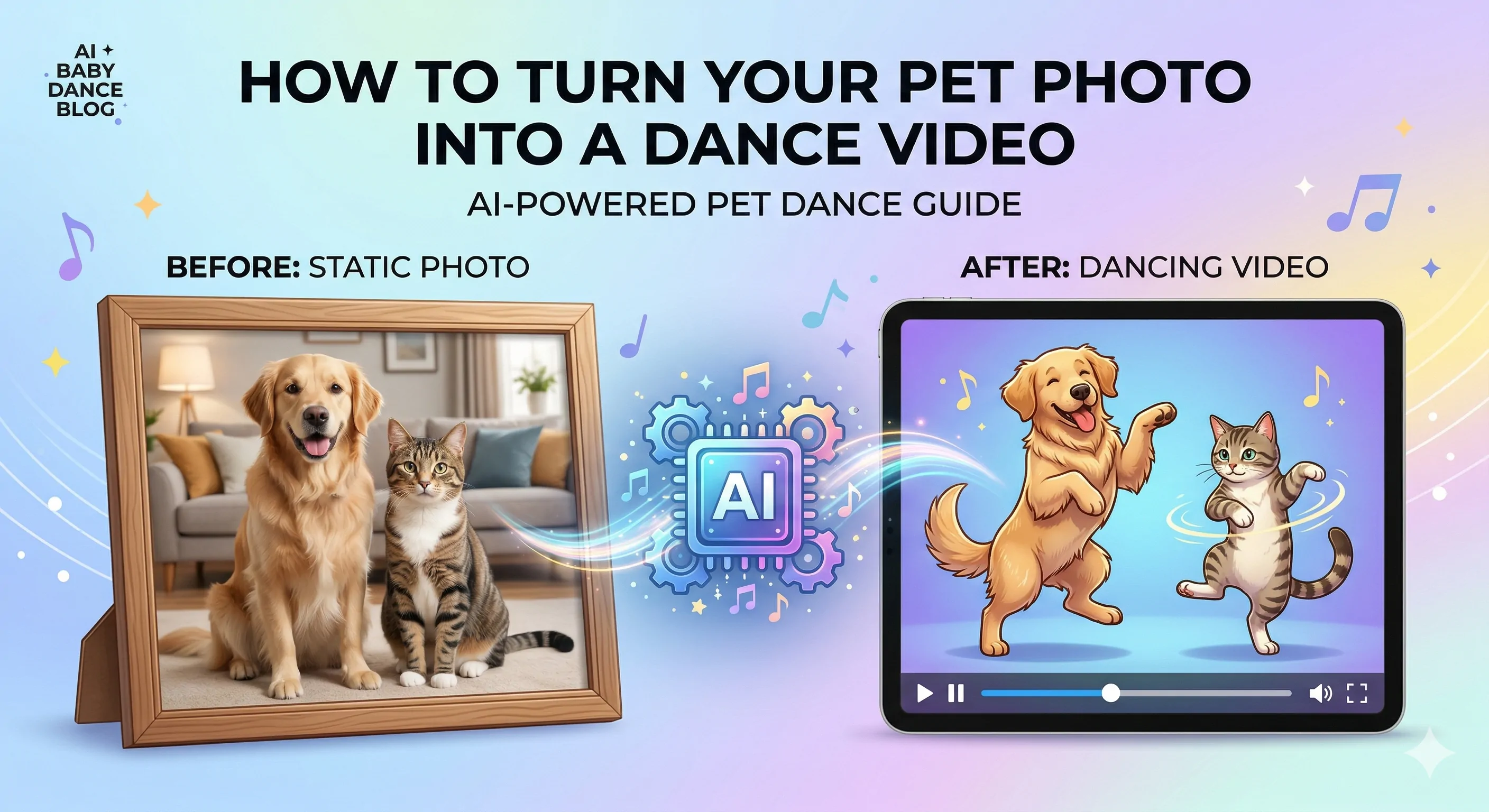 How to Turn a Pet Photo into a Dancing Video